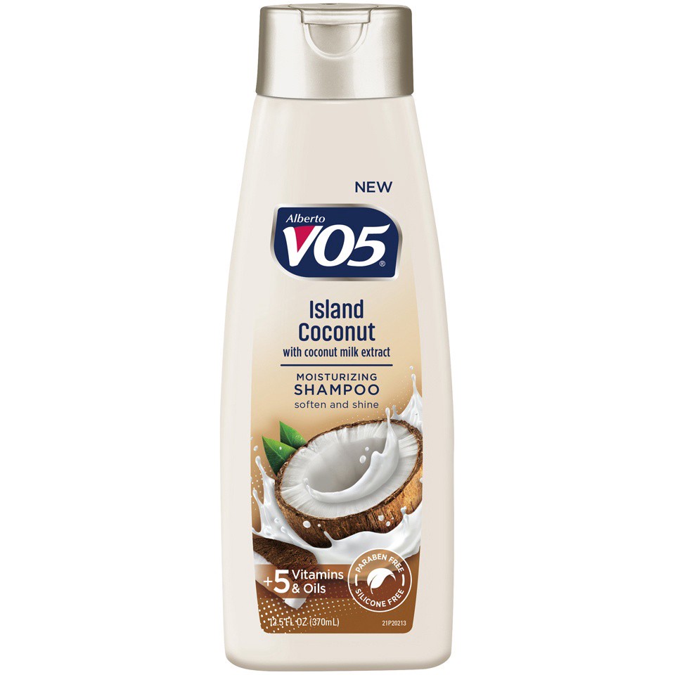 slide 1 of 10, Alberto VO5 Vo5 Coconut Silky Shampoo, 12.5 fl oz