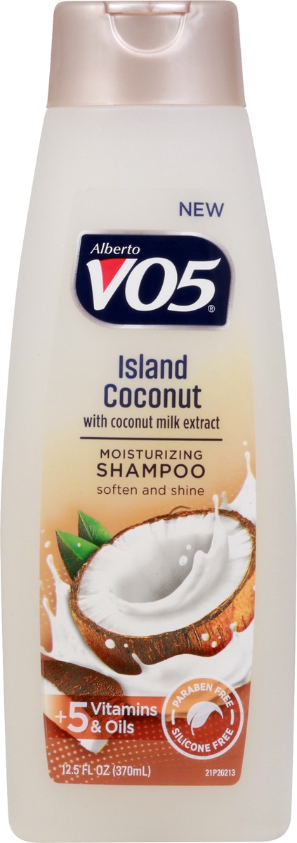 slide 8 of 9, Alberto VO5 Silky Experiences Island Coconut Shampoo, 12.5 fl oz