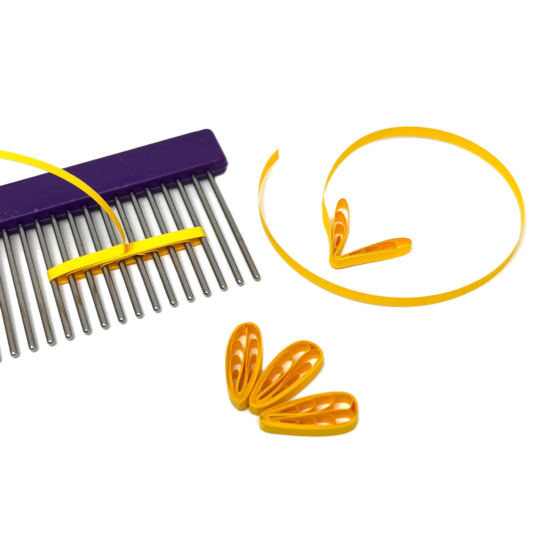 slide 4 of 4, Quilled Creations Super Looper Quilling Tool, 8 in x 2 in