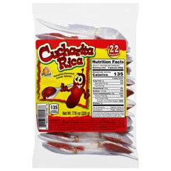 Cucharita Rica Tamarind Flavored Candy Spoon 22 Each