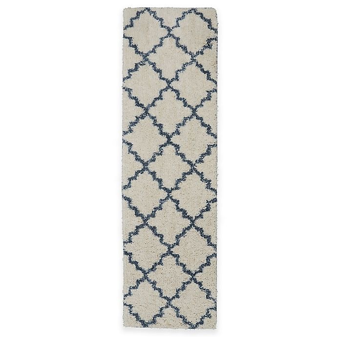 slide 1 of 3, Mohawk Home Mohawk Vale Rug - Birch/Blue, 2 ft x 7 ft