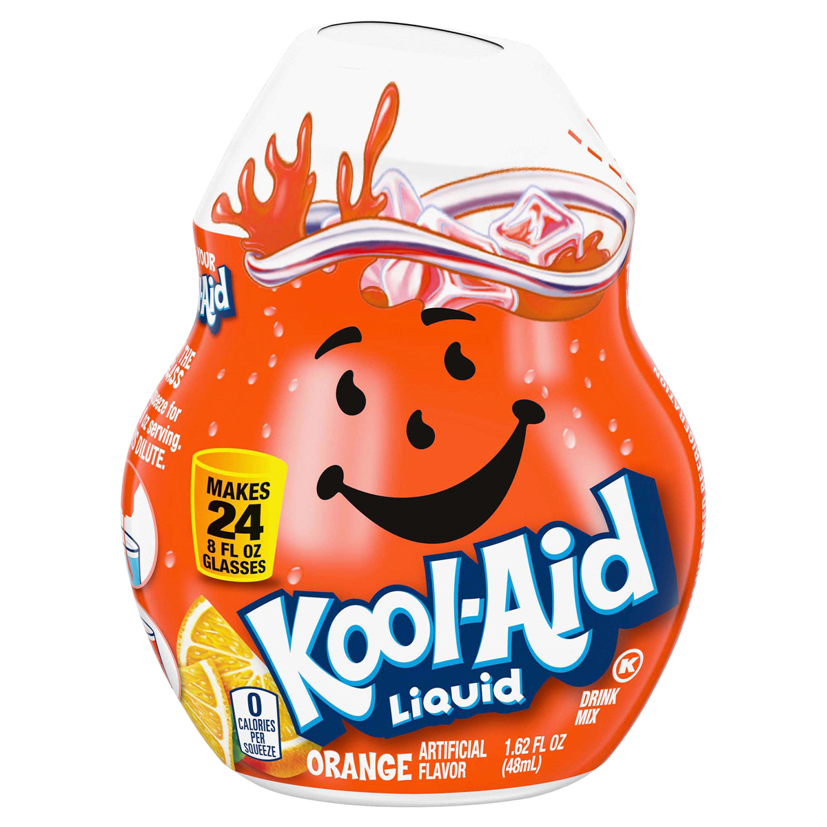 slide 1 of 4, Kool-Aid Liquid Orange Drink Mix - 1.62 fl oz, 1.62 fl oz