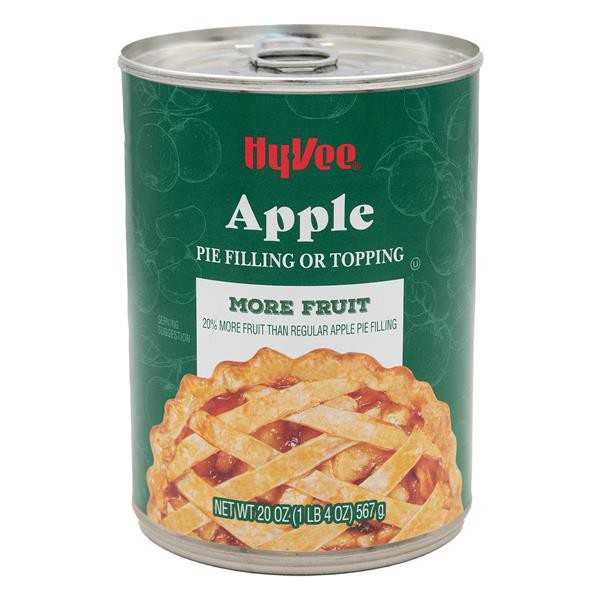 slide 1 of 1, Hy-vee Apple Pie Filling Or Topping - 20 oz, 20 oz