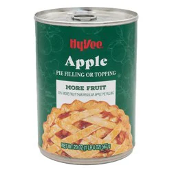 Hy-vee Apple Pie Filling Or Topping - 20 oz