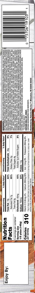 slide 8 of 14, Connie's Classic Thin Crust Super Pizza 25.49 oz, 25.49 oz