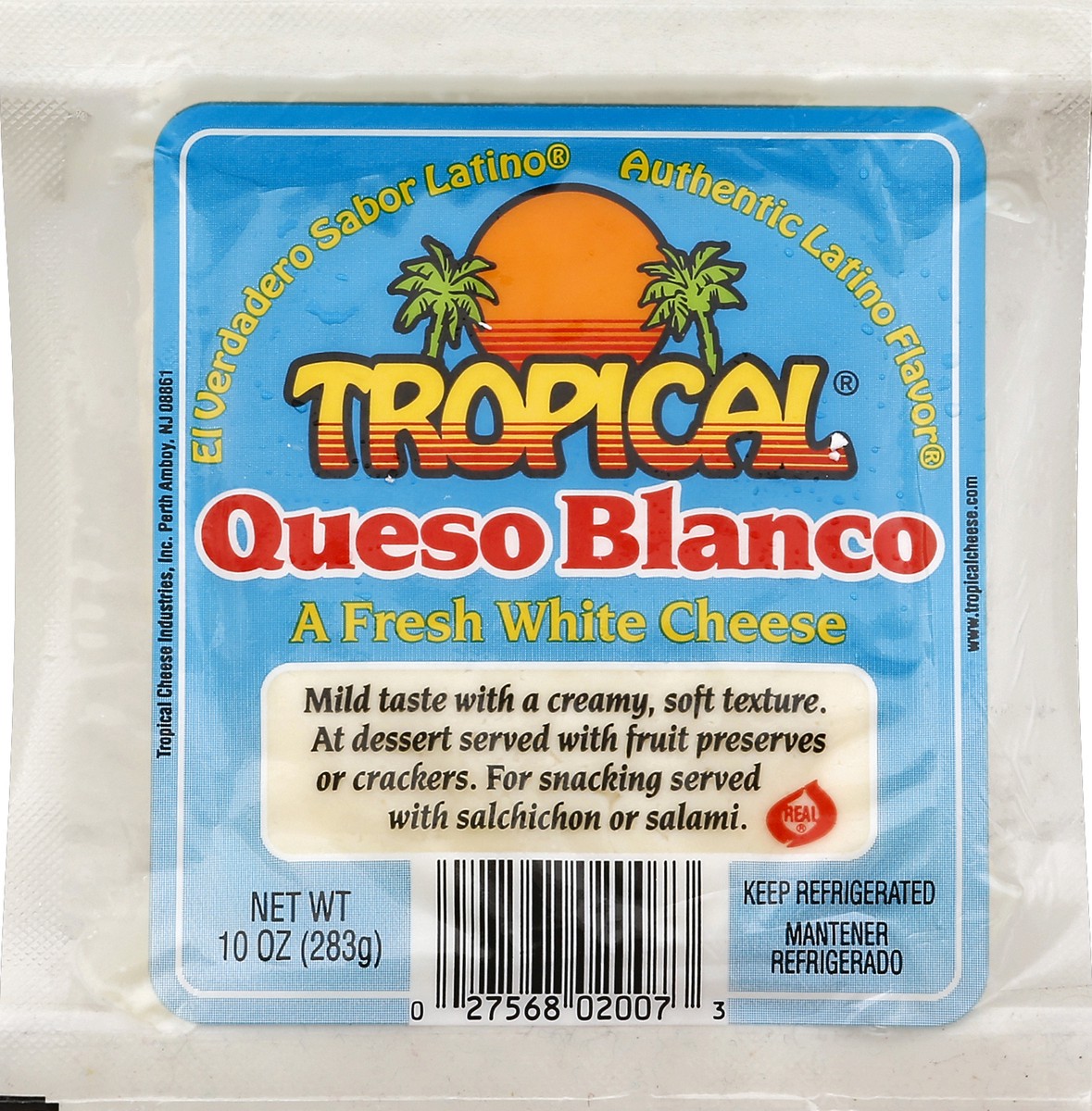 slide 5 of 5, Tropical Queso Blanco, 10 oz