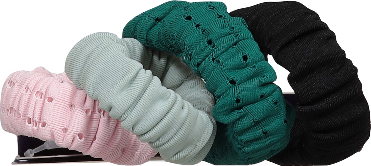 slide 6 of 13, Goody Crease-Free Medium to Thick Scrunchies 5 ea, 5 ct