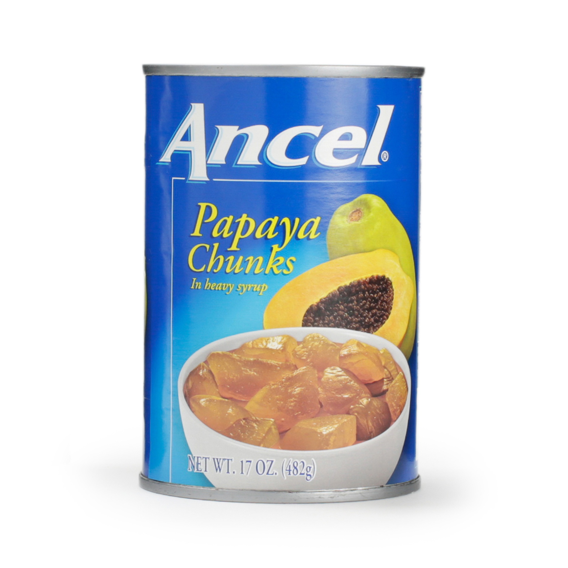 slide 1 of 1, NON BRAND Ancel Papaya Chunks In Heavy Syrup (Can), 1 ct