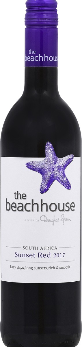slide 1 of 3, Beach House Sunset Red 750 ml, 25.39 fl oz