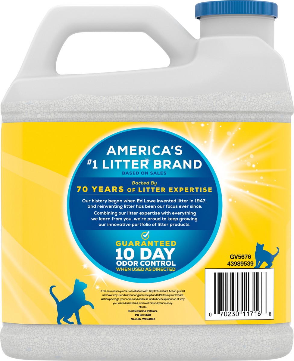 slide 6 of 9, Tidy Cats Purina Tidy Cats Clumping Cat Litter, Instant Action Multi Cat Litter, 14 lb