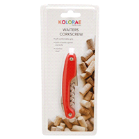 slide 11 of 17, Kolorae Soft Grip Waiters Corkscrew - Colors, 1 ct