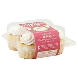 Rubicon Bakers Vegan Vanilla Cupcake 4 Pack - Each