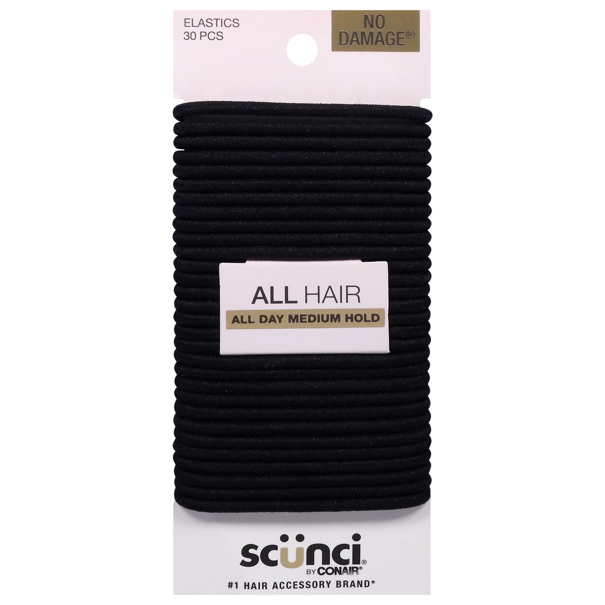 slide 1 of 9, scünci No Damage Elastics 30 Each, 30 ct