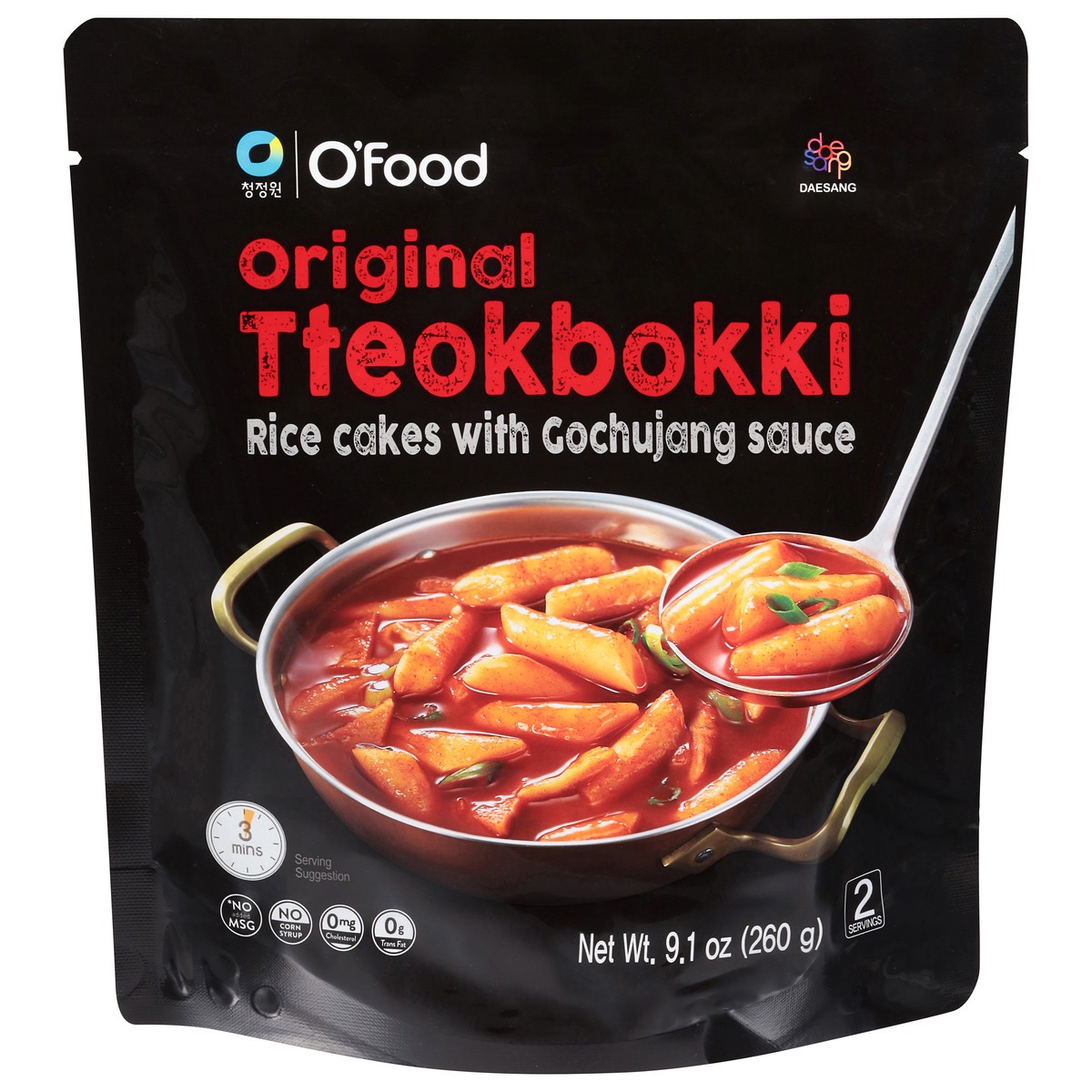 slide 1 of 14, O'Food Original Tteokbokki - 9.1 oz, 9.1 oz