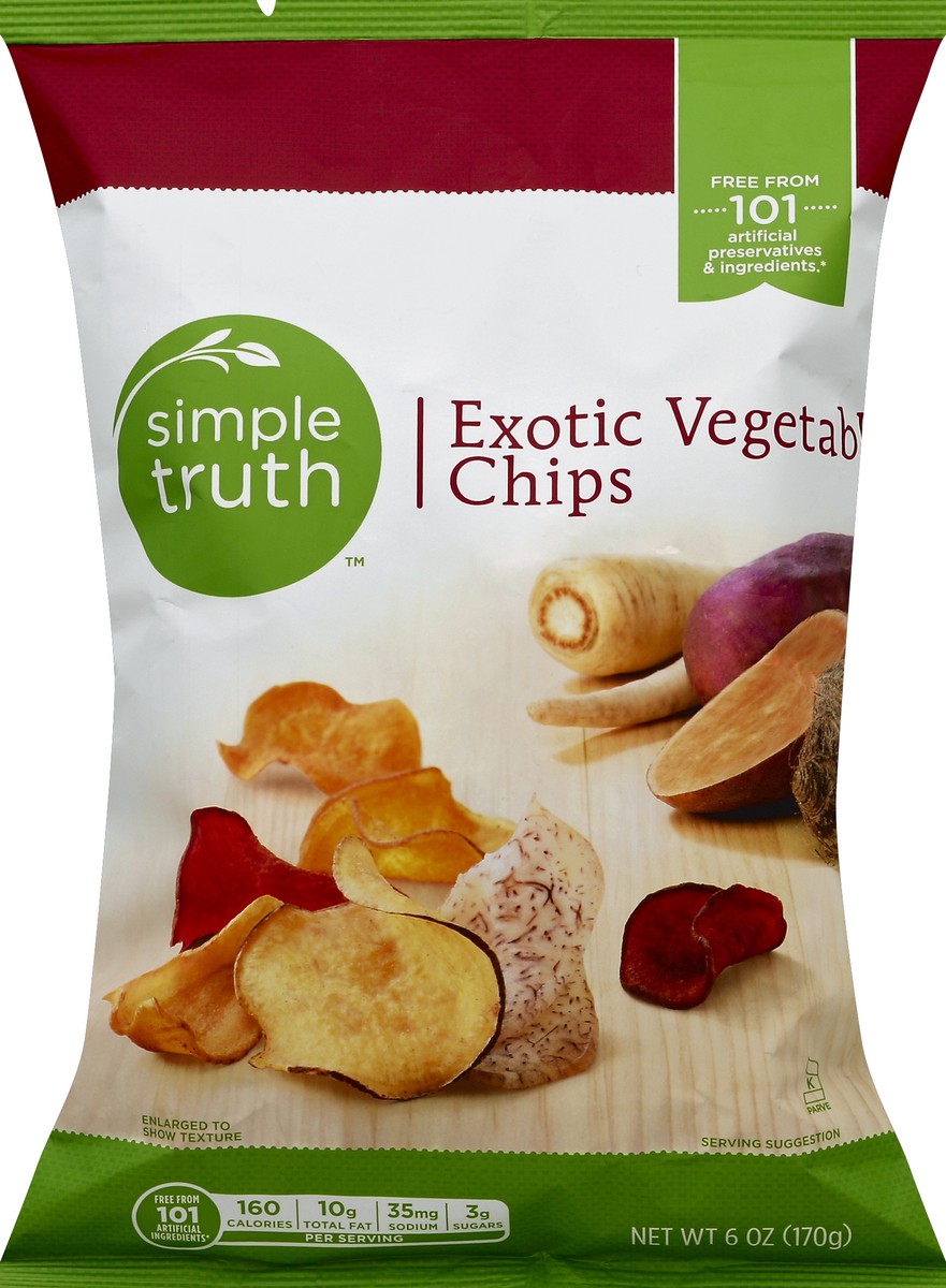 slide 4 of 5, Simple Truth Chips 6 oz, 6 oz