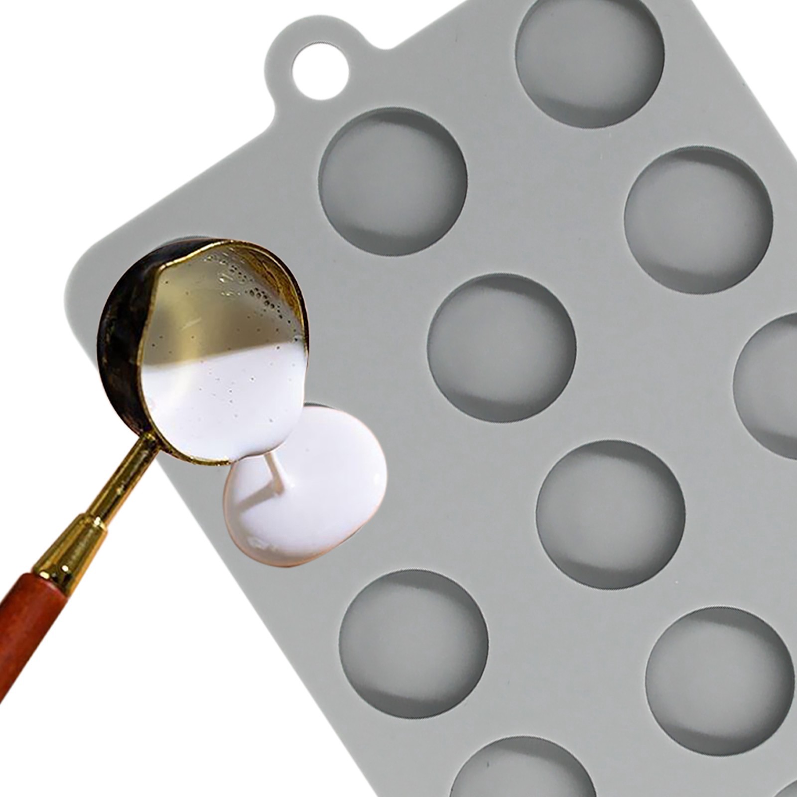 slide 4 of 5, Wax Stamp Silicone Mold By Recollections, 10 in x 4.7 in