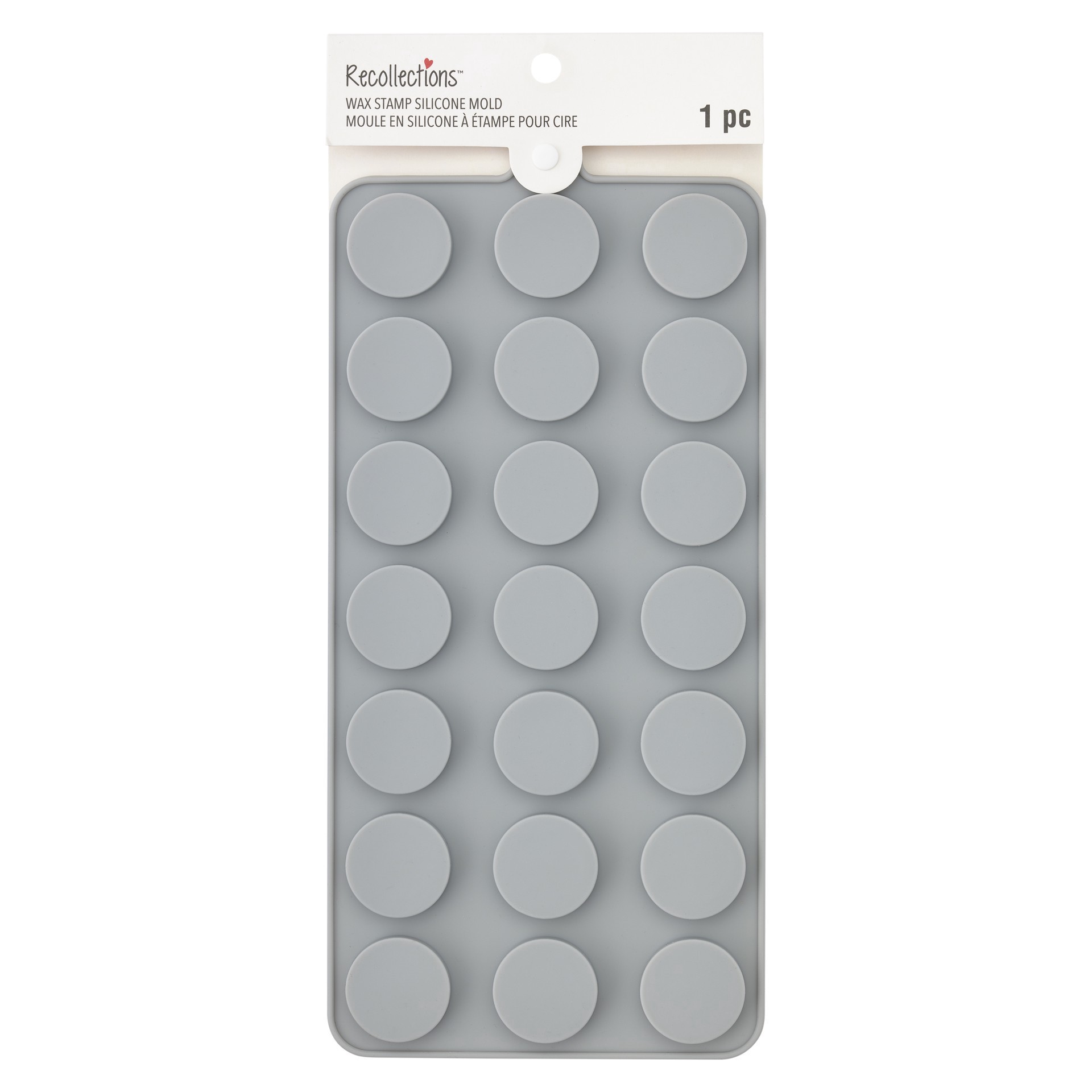 slide 3 of 5, Wax Stamp Silicone Mold By Recollections, 10 in x 4.7 in