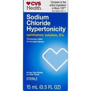 slide 1 of 1, CVS Health Hypertonicity Ophthalmic Solution Eye Drops, 0.5 Fl Oz, 1 ct