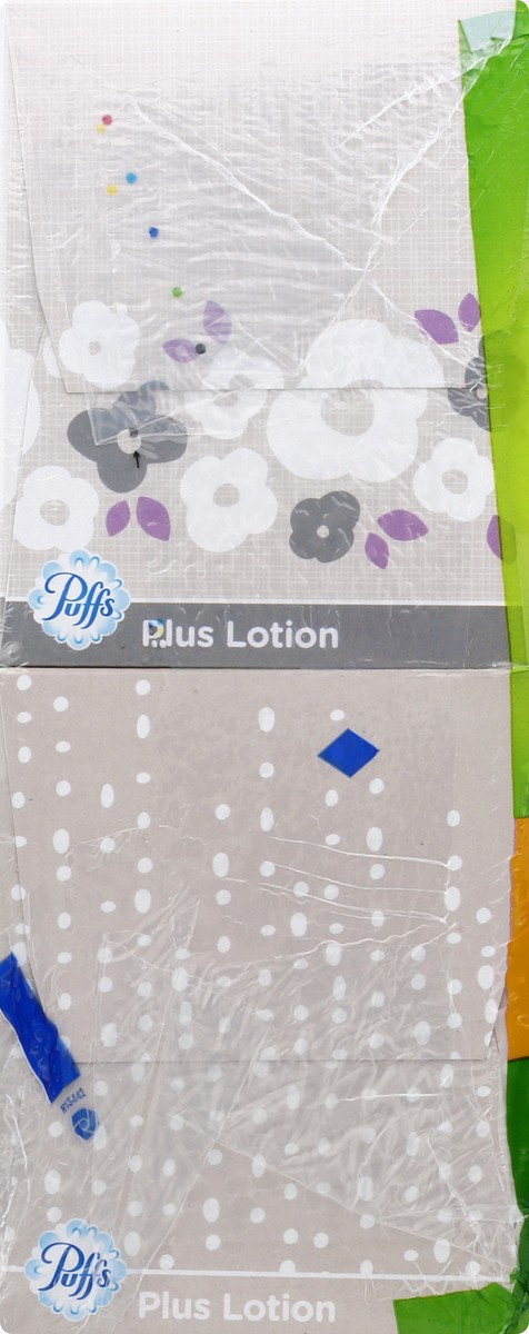 slide 5 of 9, Puffs Facial Tissues 4 ea, 4 ct