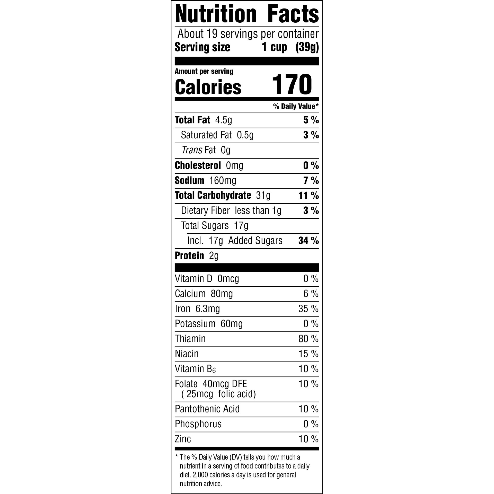 slide 2 of 2, Malt-O-Meal Peanut Butter Cups Breakfast Cereal, Family Size Bulk Bagged Cereal, 26 Ounce - 1 count, 26 oz