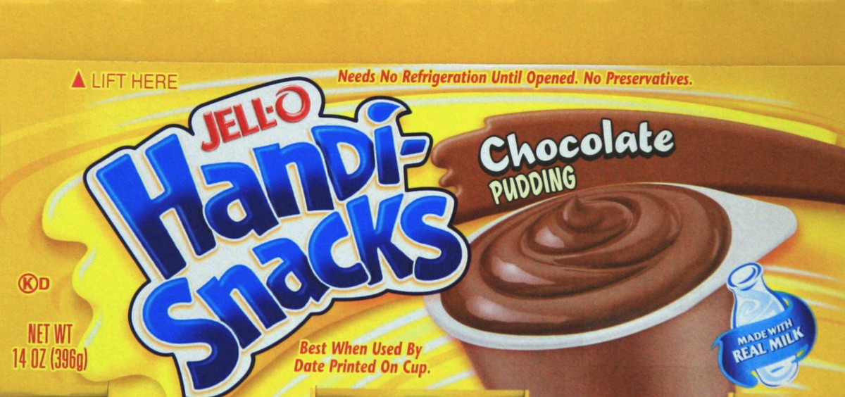 slide 2 of 5, Jell-O Pudding, Chocolate, 4 ct