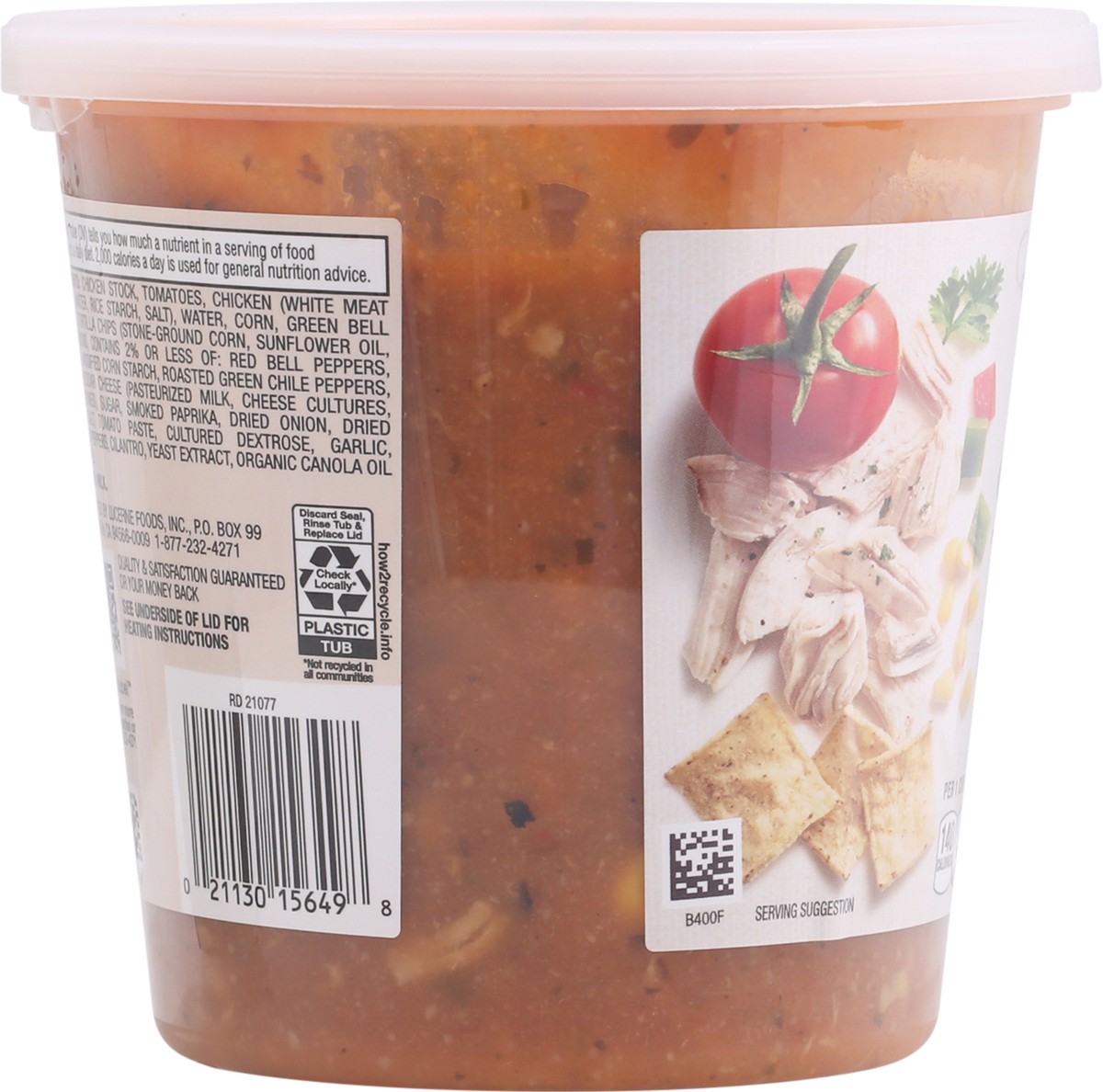 slide 7 of 9, Signature Cafe Fiesta Chicken Low Fat Tortilla Soup, 