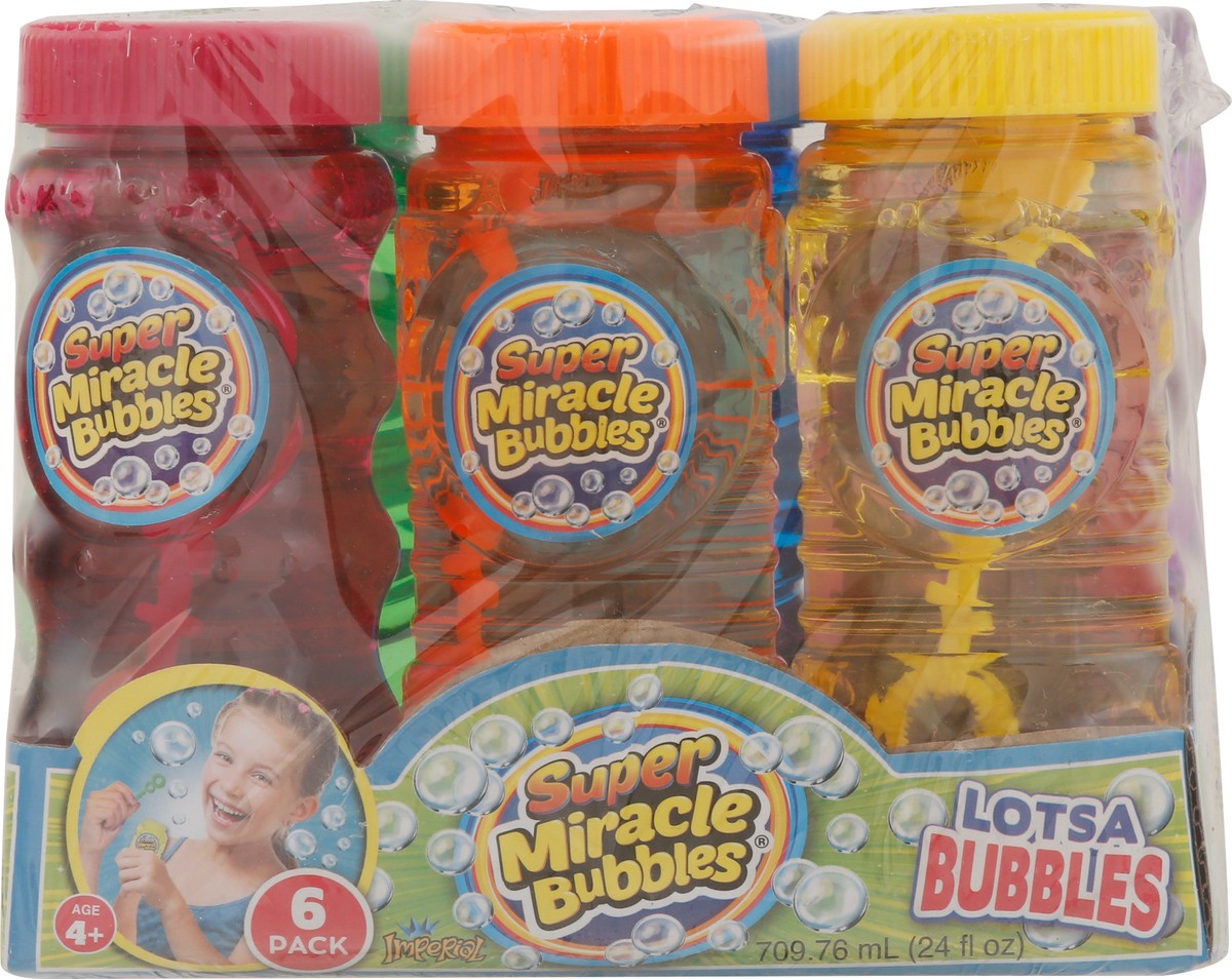 slide 6 of 9, Super Miracle Bubbles Imperial Lotsa Bubbles 6 Each, 6 ct