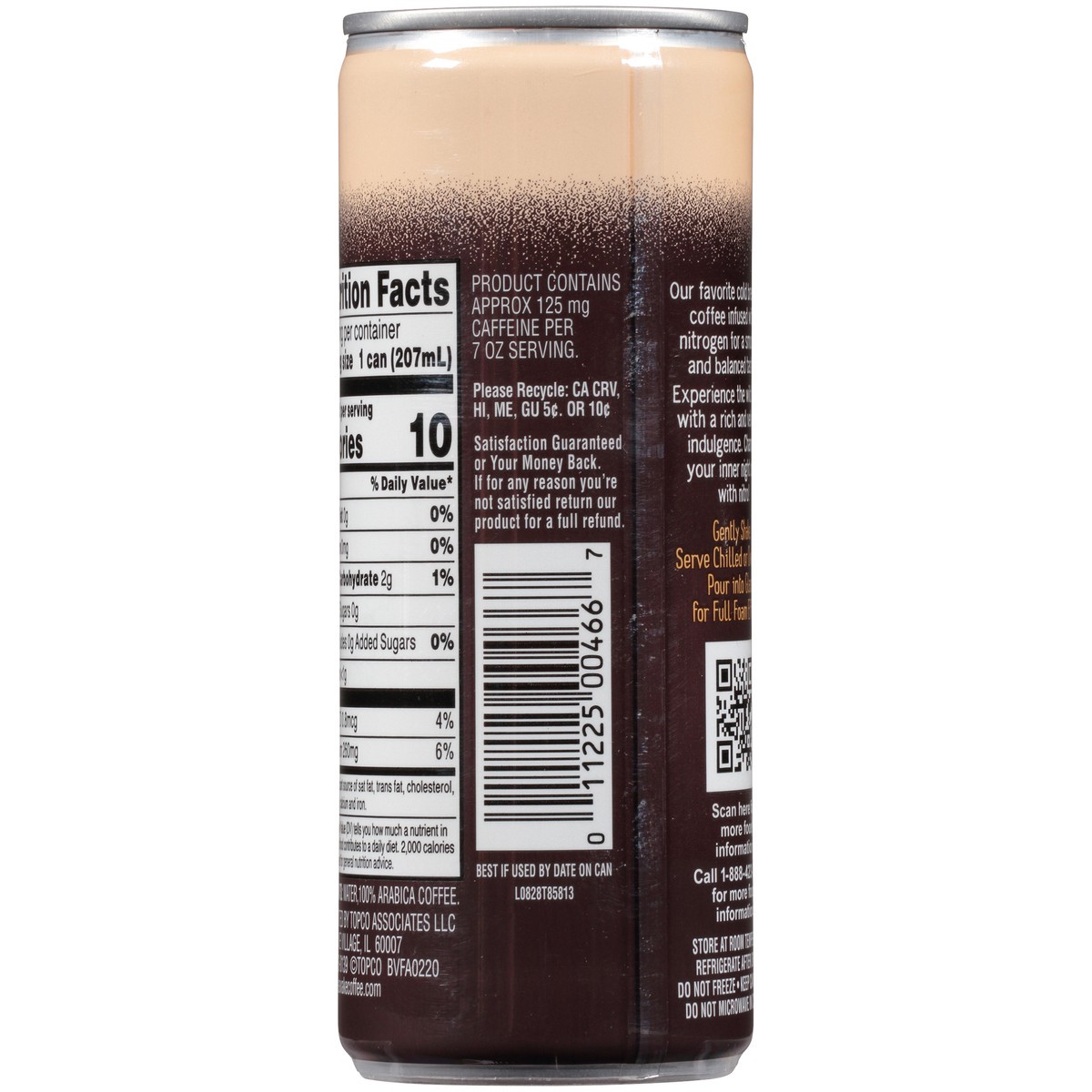 slide 3 of 9, Wide Awake Coffee Co. Nitro Black Cold Brew 100% Arabica Coffee - 7 fl oz, 7 fl oz