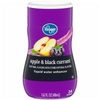 slide 1 of 1, Kroger Apple & Black Currant Liquid Water Enhancer, 1.62 fl oz