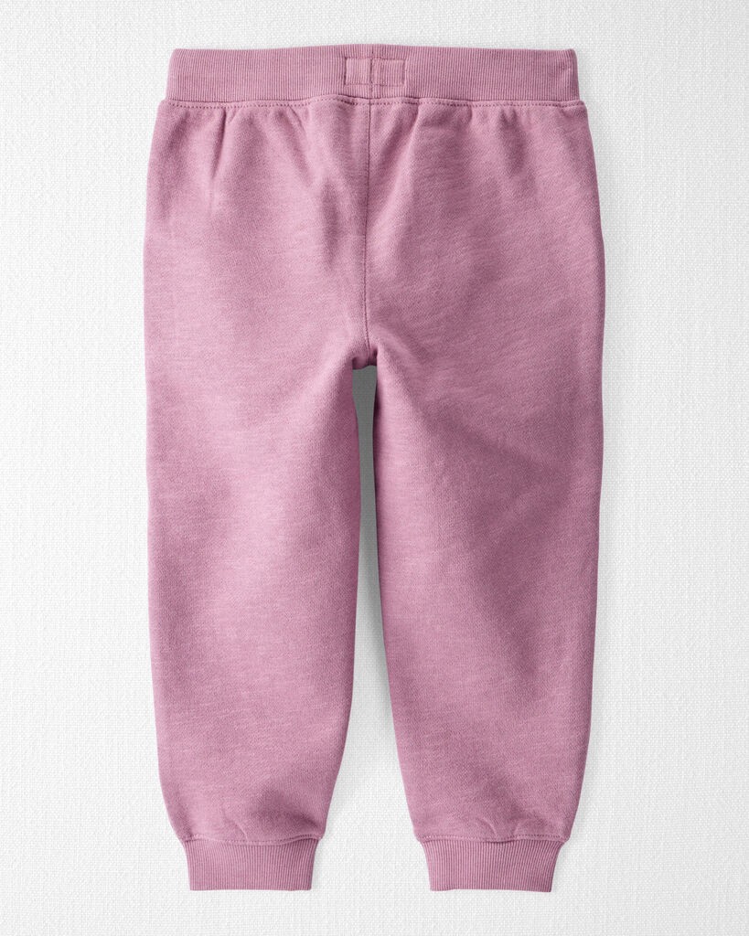 slide 3 of 4, Littleplanet Toddler Organic Cotton Joggers Purple Plum 2T, 2T