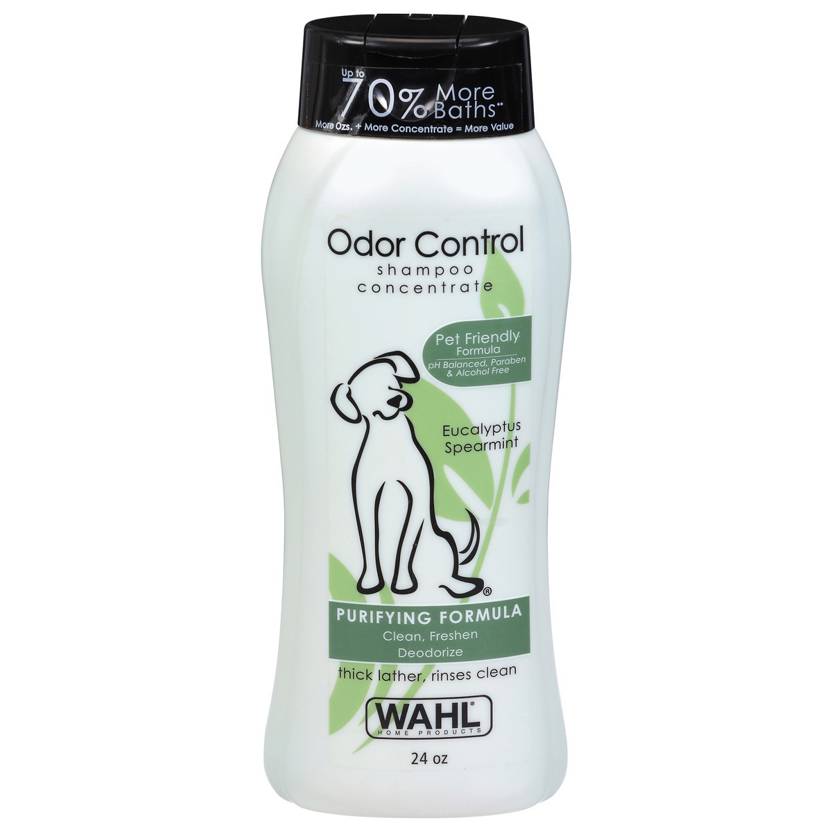 slide 1 of 9, Wahl Odor Control Eucalyptus Spearmint Shampoo Concentrate 24 oz, 24 oz