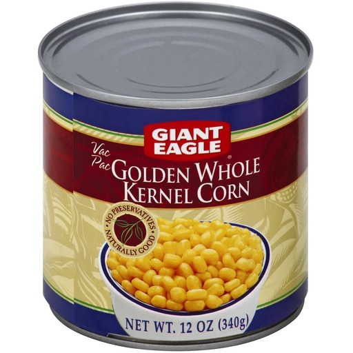 slide 1 of 1, Giant Eagle Golden Whole Kernel Corn, 12 oz