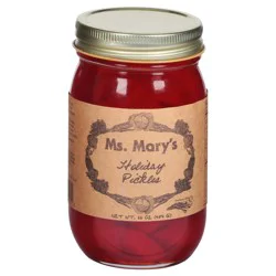 Ms. Mary's Holidays Pickles 16 oz
