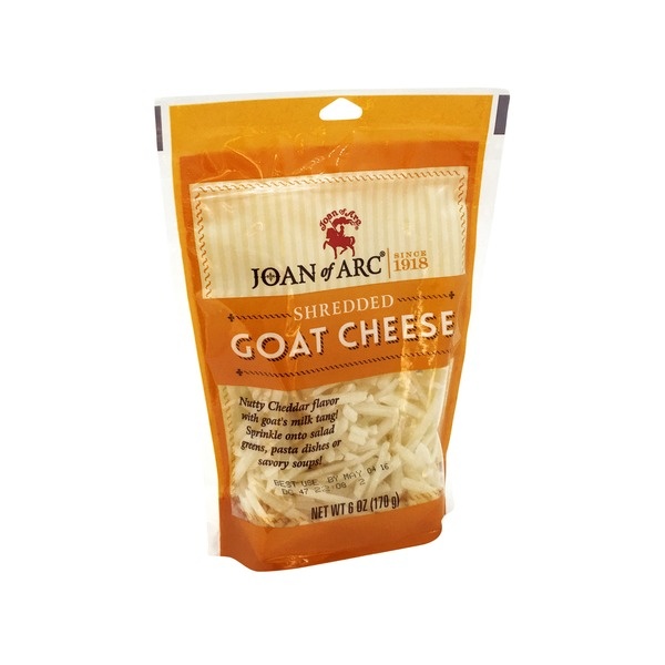 slide 1 of 1, Joan of Arc Goat Cheese Shredded, 6 oz