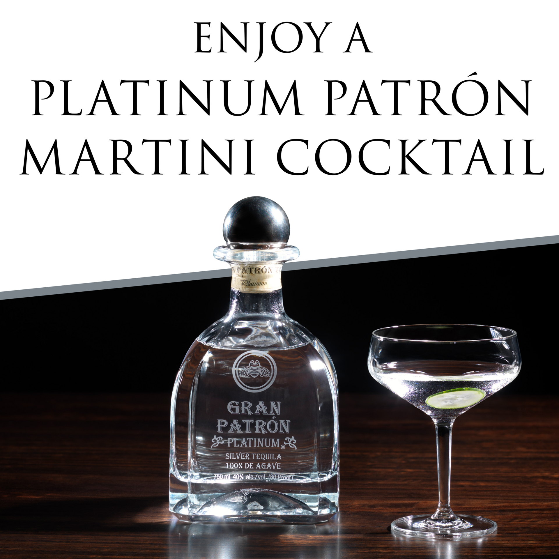 slide 4 of 5, Patrón Gran Patron Platinum Silver Tequila, 750 ml