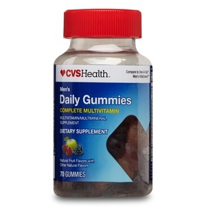 slide 1 of 1, CVS Health Men's Daily Complete Multivitamin Gummies Fruit, 50 ct