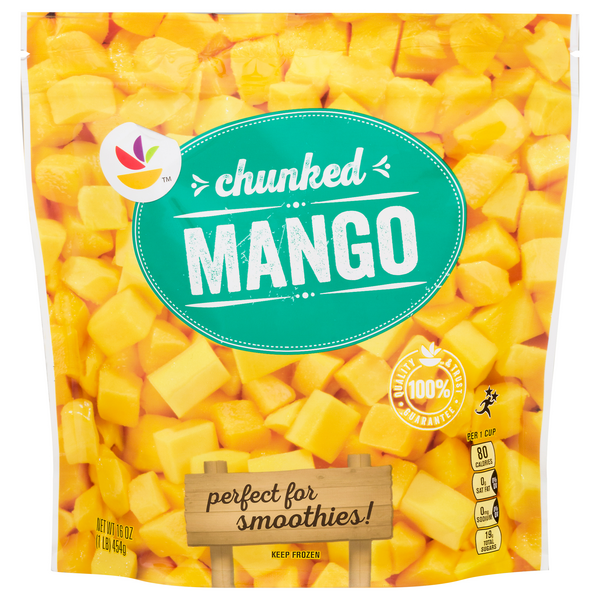 slide 1 of 1, Giant Mango Chunks Frozen, 16 oz