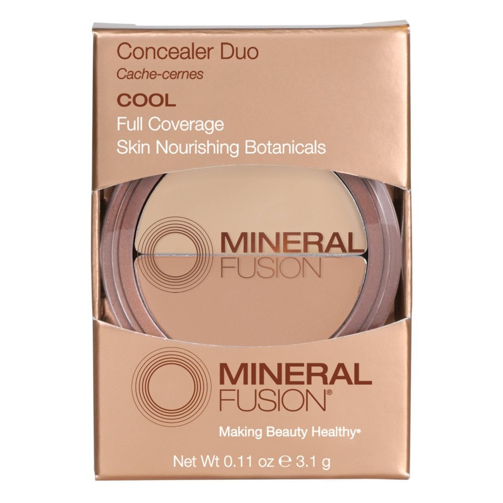 slide 2 of 5, Mineral Fusion Concealer Duo, Cool Shade, 0.11 oz