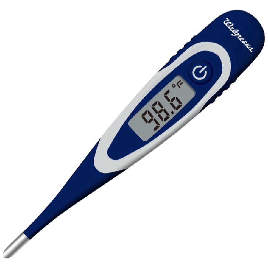 slide 1 of 3, Walgreens 10-Second Flex-Tip Digital Thermometer, 1 ct