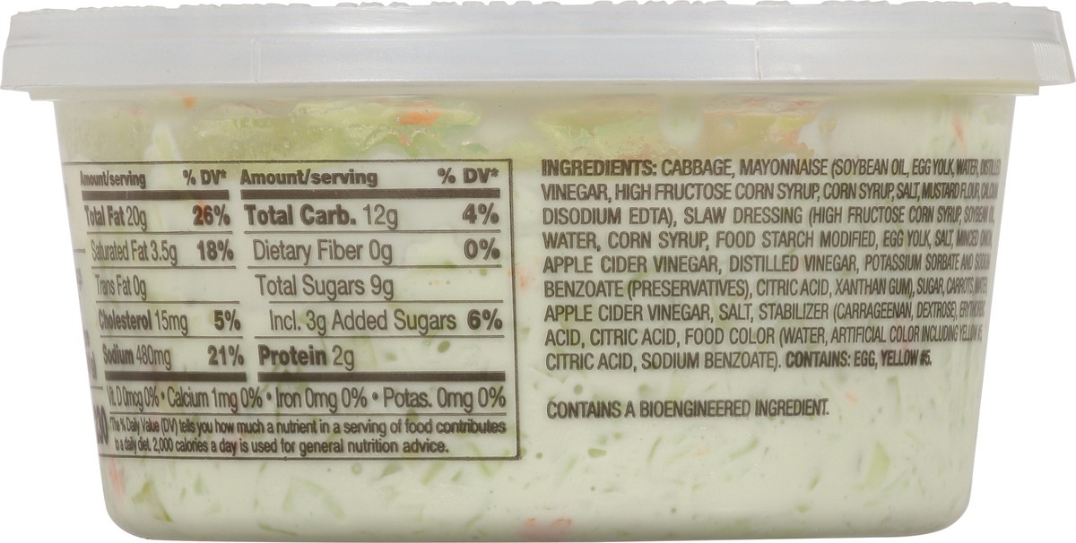 slide 2 of 9, Stars Cole Slaw 11 oz, 11 oz