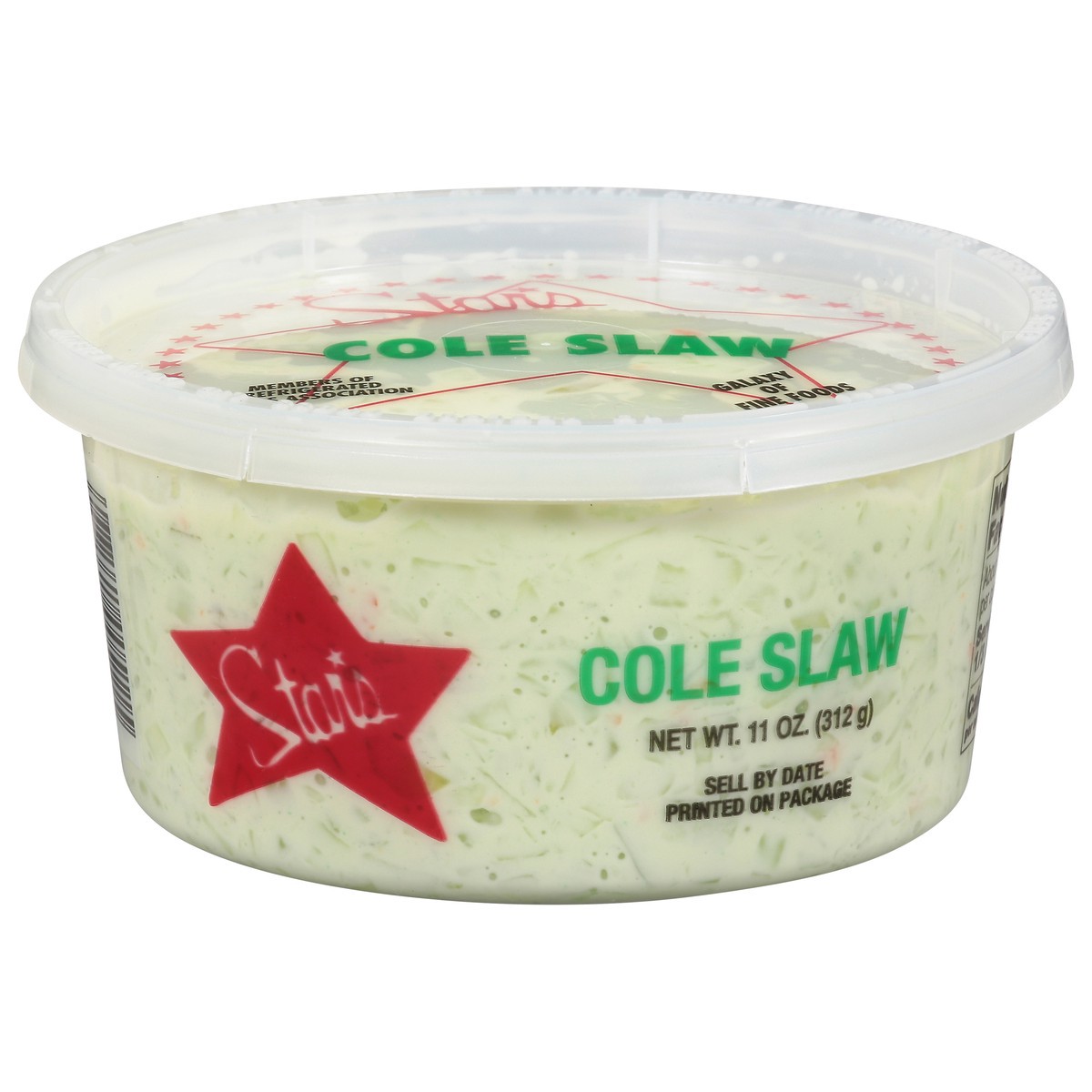slide 1 of 9, Stars Cole Slaw 11 oz, 11 oz