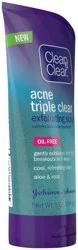 Clean & Clear Acne Exfoliating Facial Cleanser, 2% Salicylic Acid, 5 oz