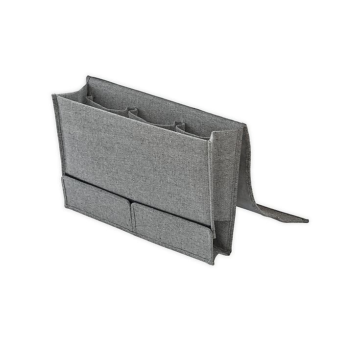 slide 1 of 3, ORG Bedside Caddy - Grey, 1 ct