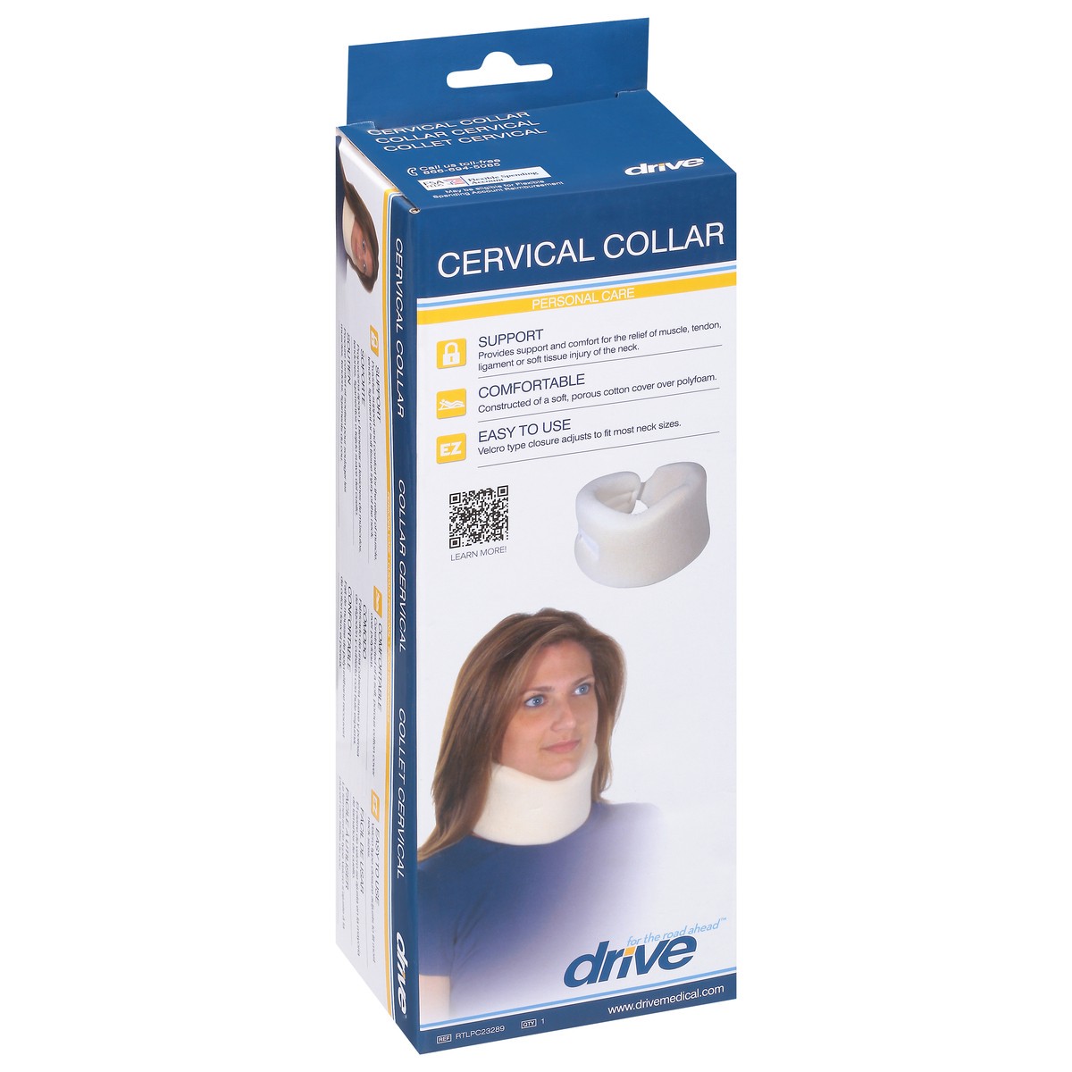 slide 2 of 9, Drive Personal Care Cervical Collar 1 ea, 1 ct