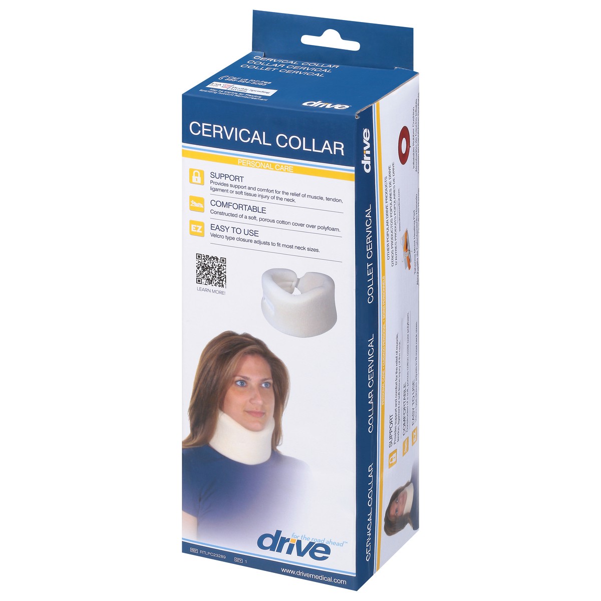 slide 4 of 9, Drive Personal Care Cervical Collar 1 ea, 1 ct