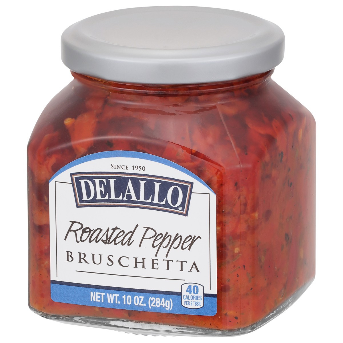 slide 5 of 9, Delallo Roasted Pepper Bruschetta, 10 oz