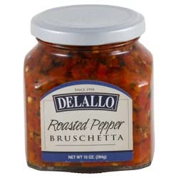 DeLallo Roasted Pepper Bruschetta 10 oz