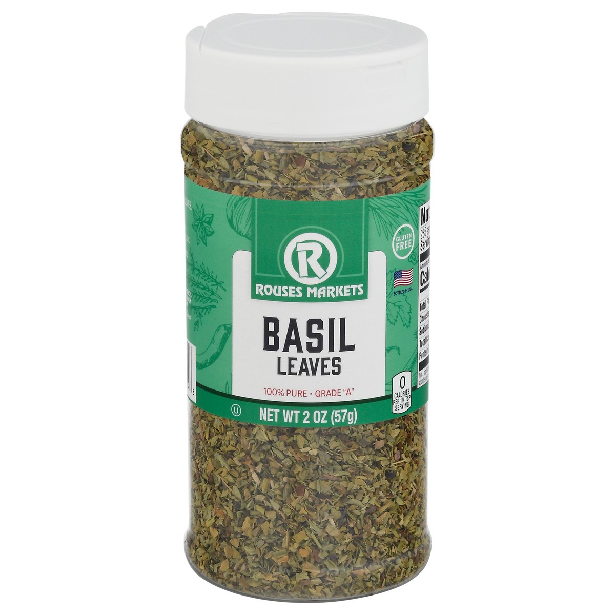 slide 3 of 14, Rouses Markets Basil Leaves 2 oz, 2 oz