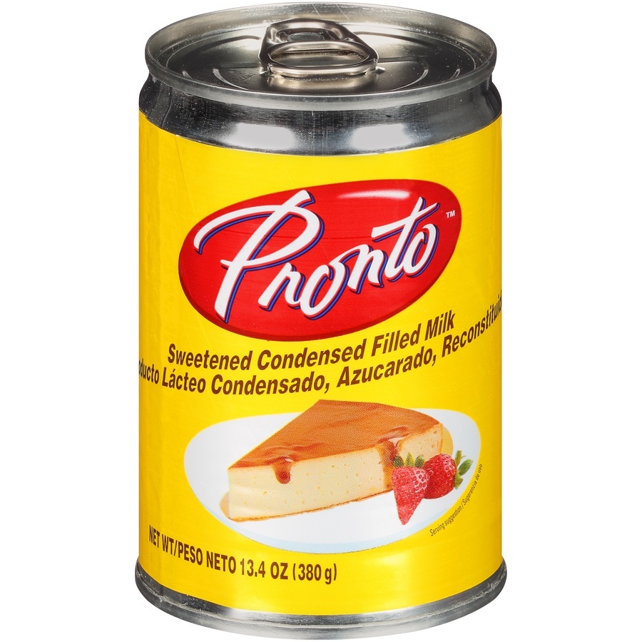 slide 1 of 1, Pronto Sweetened Condensed Filled Milk 13.4 Oz. Pull-Top Can, 13.4 oz