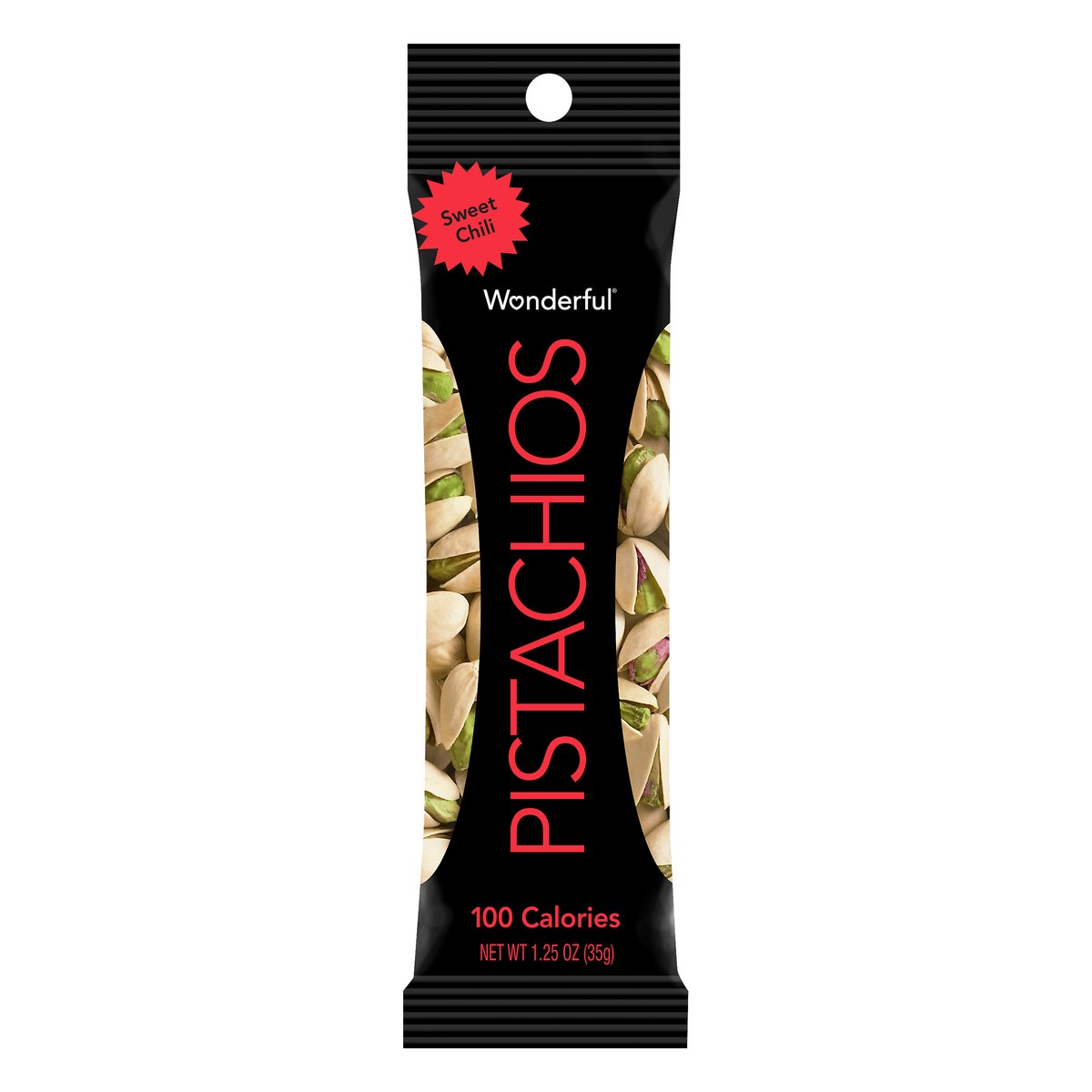 slide 1 of 7, Wonderful Sweet Chili Pistachios 1.25 oz, 1.25 oz